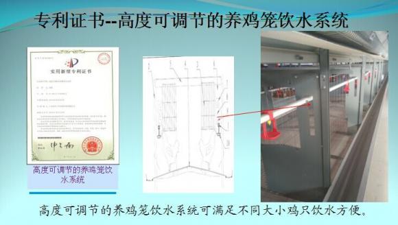 专利证书--高度可调节的养鸡笼饮水系统